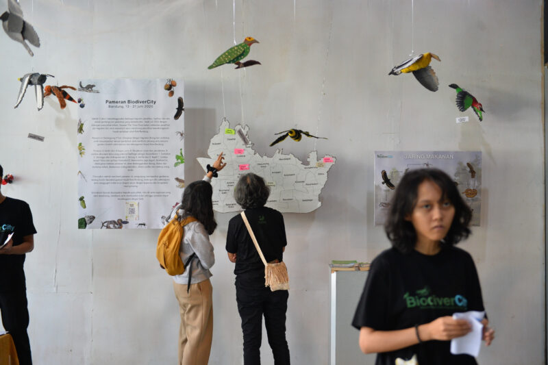 Ilustrasi biodiversitas perkotaan untuk artikel Mengenal Biodiversitas Perkotaan Lewat Instalasi Sampah Daur…