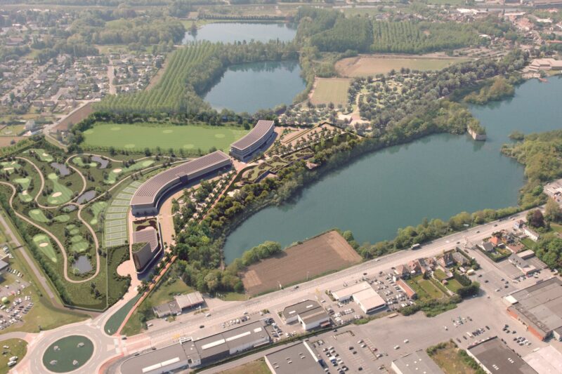 Ilustrasi parc de lorient untuk artikel Parc de lorient: Parc de l'Orient: Proyek terpadu di Tournai…