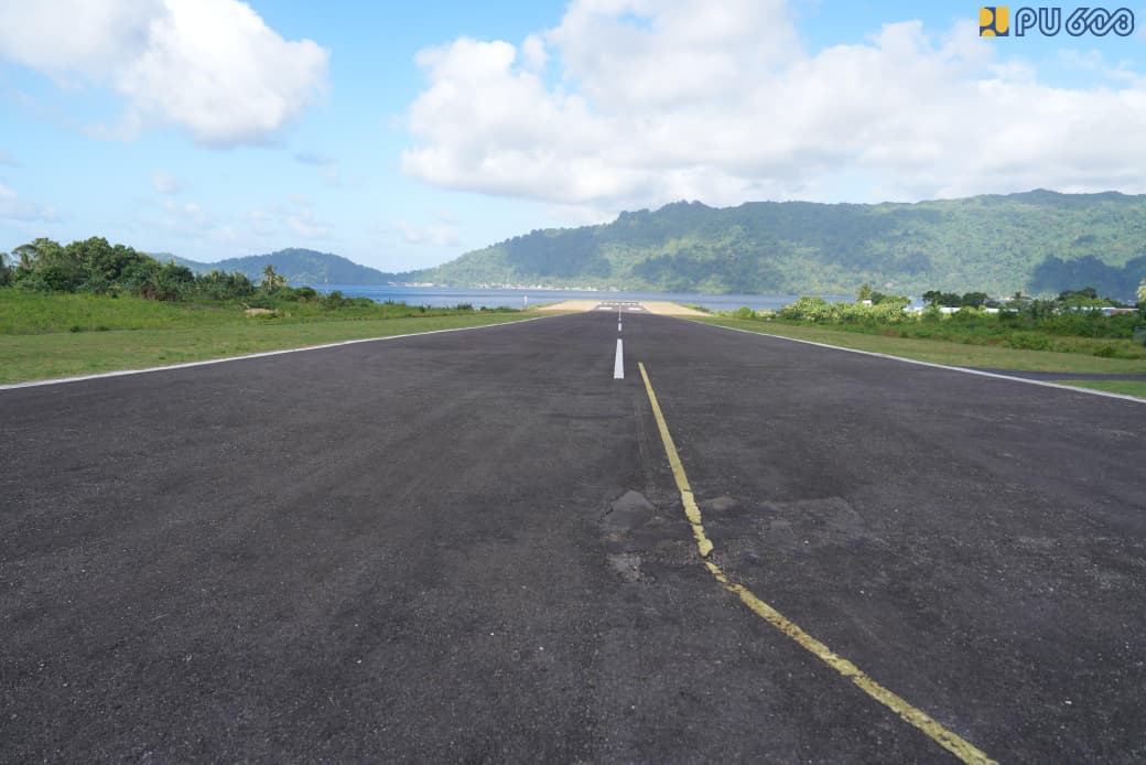 Ilustrasi bandara bandaneira untuk artikel PU Bangun Ulang Bandara Bandaneira, Runway Diperpanjang 2,2 Km