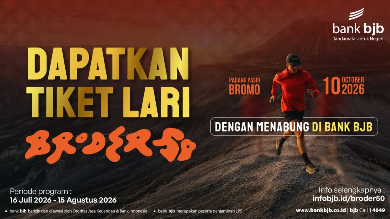 Ilustrasi broder50 bank bjb untuk artikel BRODER50 bank bjb: Menabung Bisa Raih Kesempatan Ikut Trail Bromo