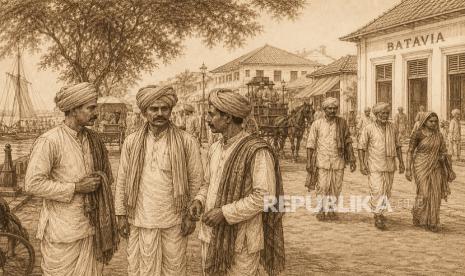 Ilustrasi little india sunter untuk artikel Little India Sunter: Jejak Migrasi India Sejak Tarumanegara
