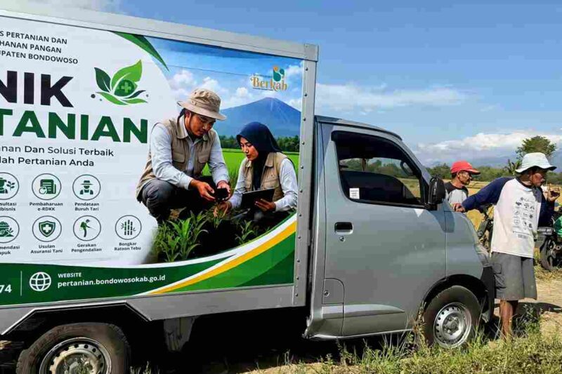 Ilustrasi mobil klinik pertanian untuk artikel DPKP Luncurkan Mobil Klinik Pertanian di Bondowoso