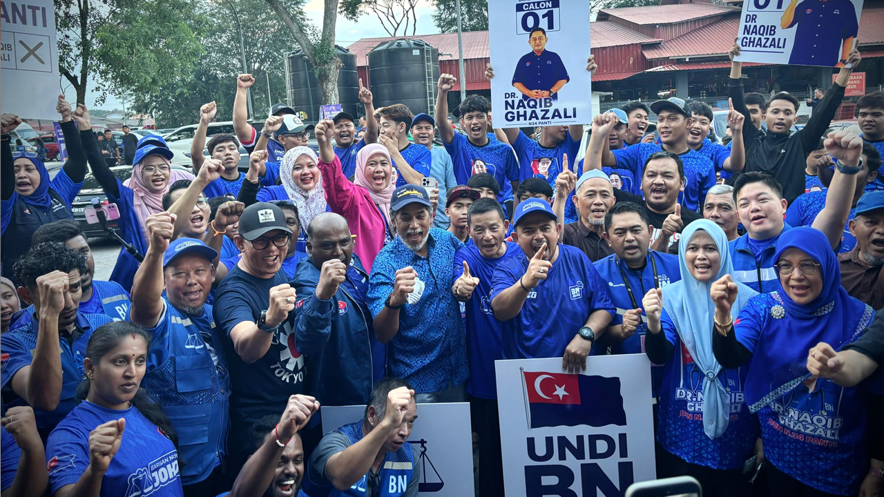 Ilustrasi prn johor untuk artikel PRN Johor: Khairy Klaim BN Lebih Cepat Buat Keputusan