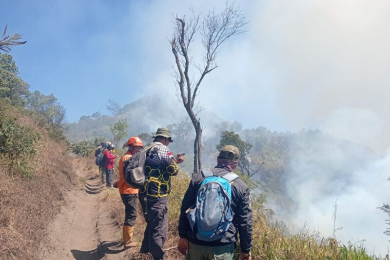Karhutla Bromo Meluas, Api Mengarah ke Puncak B-29