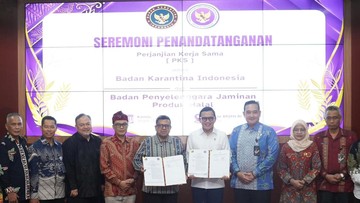 Ilustrasi pengawasan produk halal untuk artikel IBSW Dukung Pengawasan Produk Halal BPJPH-Barantin