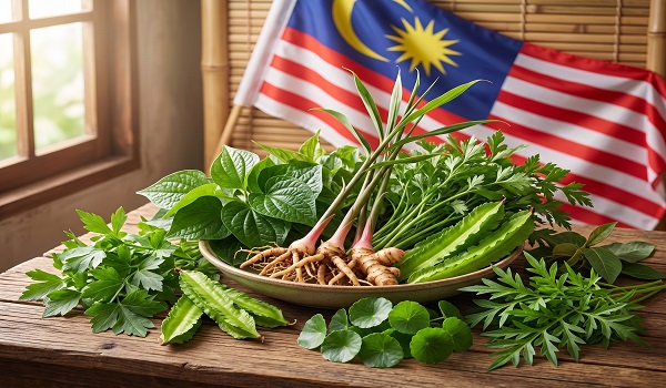 Ilustrasi khazanah tumbuhan untuk artikel Semangat Merdeka: Mengangkat Khazanah Tumbuhan Kita