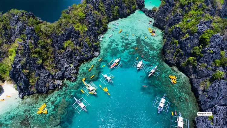 Ilustrasi destinasi asia 2026 untuk artikel 7 Destinasi Asia 2026 yang Trending: dari Bali hingga Palawan