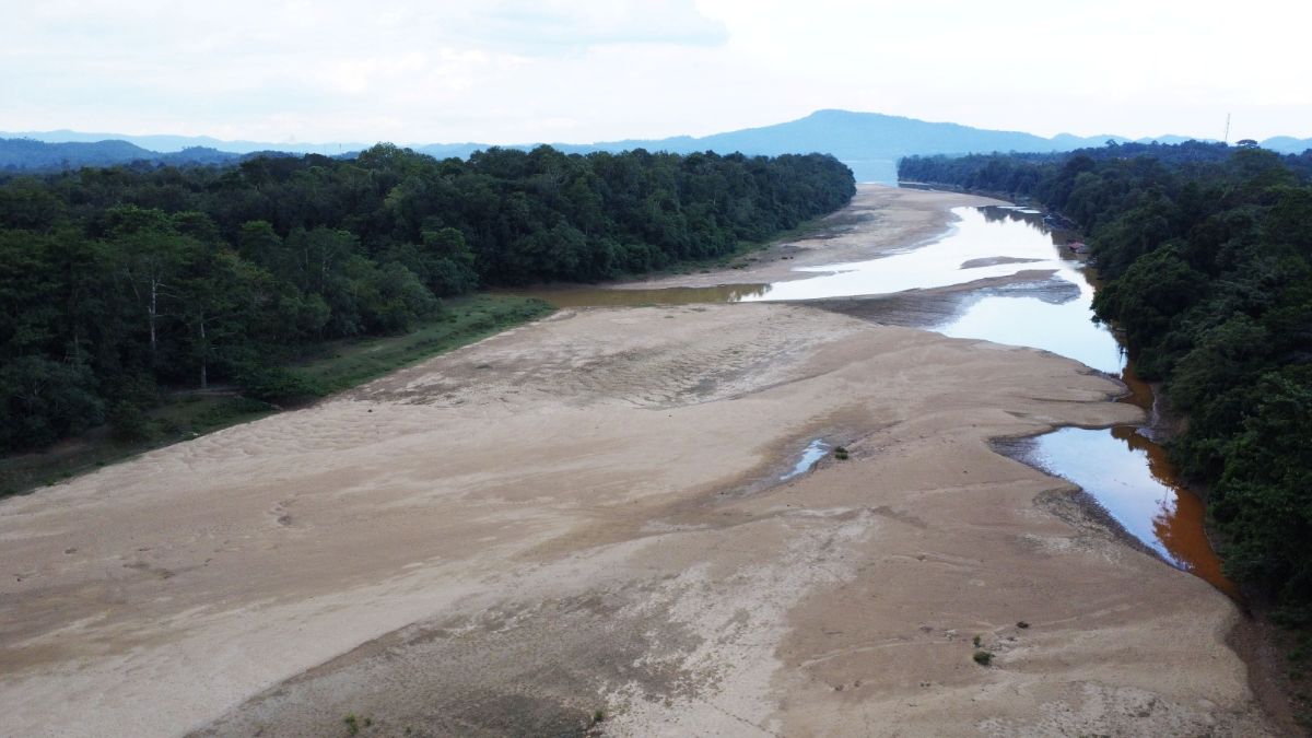 Ilustrasi hulu sungai pahang untuk artikel Hulu Sungai Pahang kaya mineral kuarza