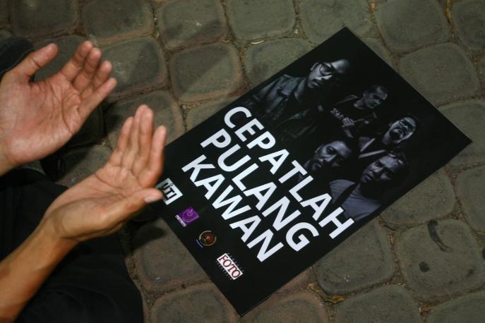 Ilustrasi jurnalis hilang untuk artikel Doa Puluhan Jurnalis di Malang untuk Jurnalis Hilang