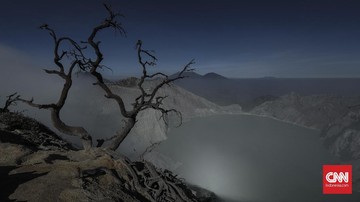 Ilustrasi twa kawah ijen untuk artikel TWA Kawah Ijen Terancam Ditutup Sementara